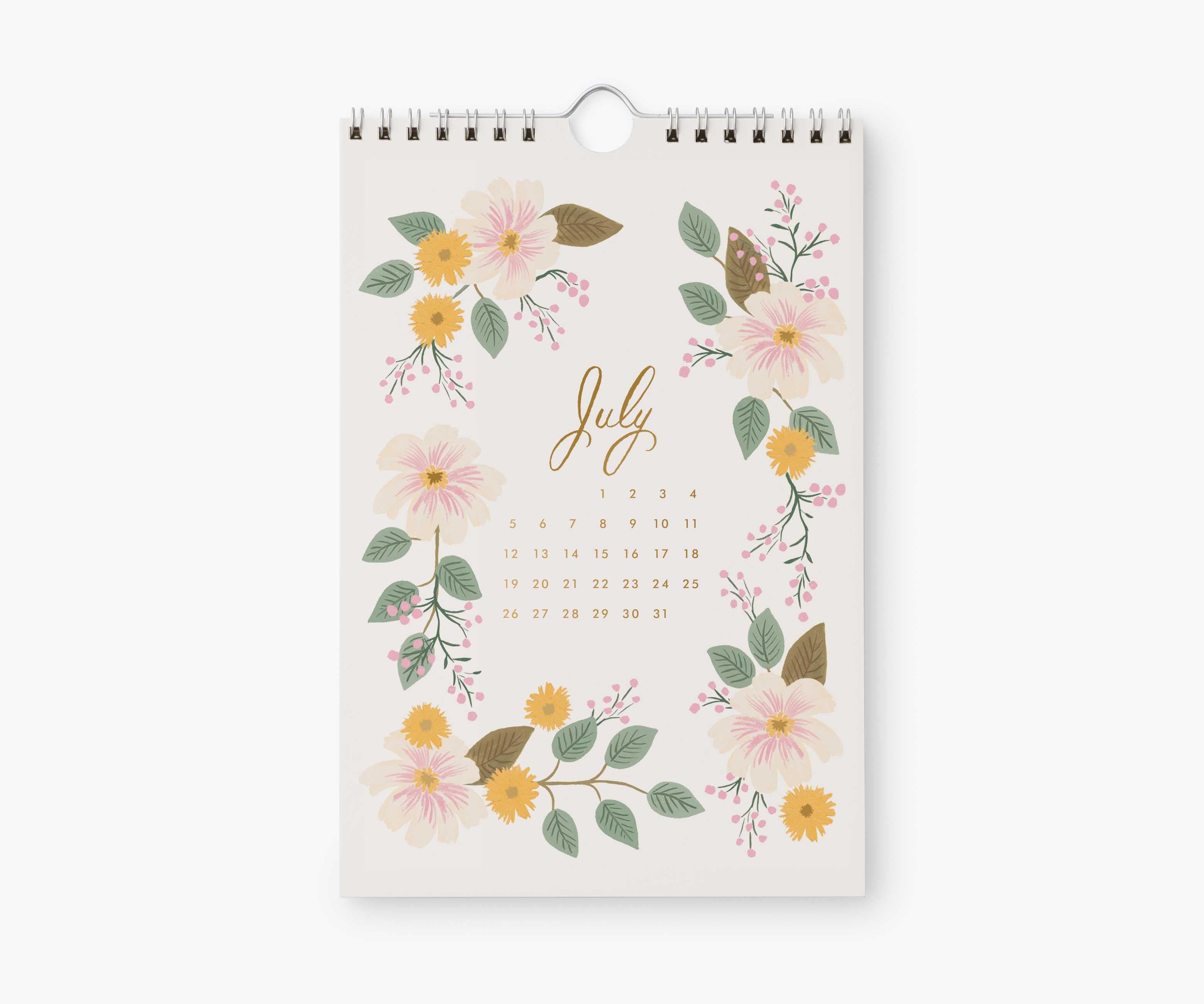2026 Kitchen Calendar - Strawberry Fields